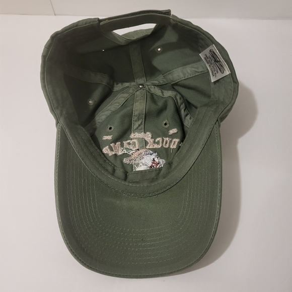 Cabelas Army Green, Duck Camp Hunting Cap, One Size Fit All - Picture 8 of 9